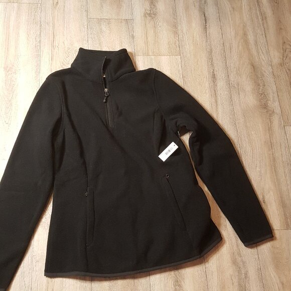 Black Fleece Jacket- NWT - Picture 2 of 5